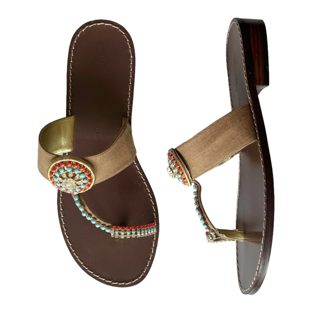 Beverly Feldman Jeweled Sandal | 8
